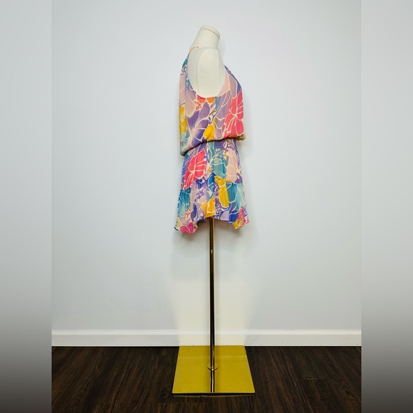 Ramy Brook Kourtney Smocked Floral Dress - Picture 6 of 9